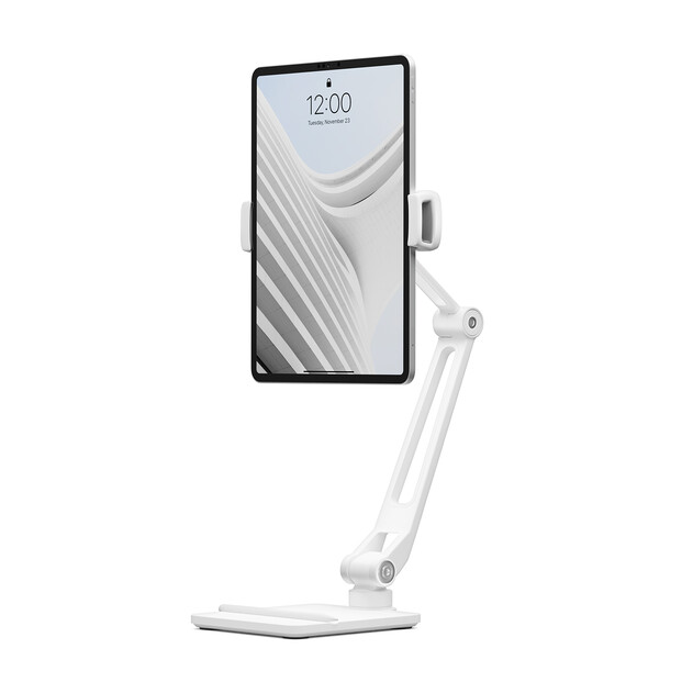 Twelve South HoverBar Duo, justierbare Halterung für iPads & iPhones, weiß