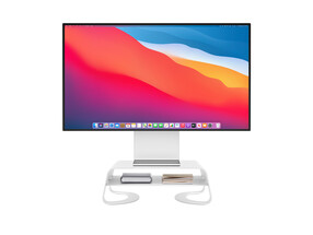 Twelve South Curve Riser Metall Ständer für iMacs und Displays, weiß