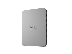 LaCie Mobile Drive V2, 1TB, Moon Silver