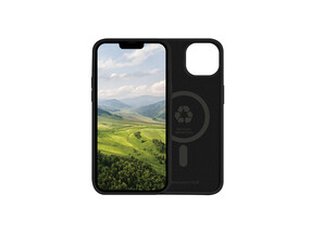 dbramante Monaco Silikon Case mit MagSafe für iPhone 14, schwarz