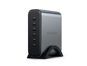 Satechi 200W Type-C 6-Port PD GaN Charger space grau