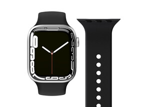 Vonmählen Silikon Loop One für Apple Watch 38/40/41 mm, schwarz