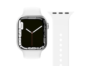 Vonmählen Silikon Loop One für Apple Watch 42/44/45/49 mm, weiß &amp;gt;