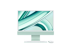 iMac 24&amp;quot; mit 4.5K Retina Display, M3 Chip 8-Core CPU und 8-Core GPU, 8GB, 256GB SSD, grün