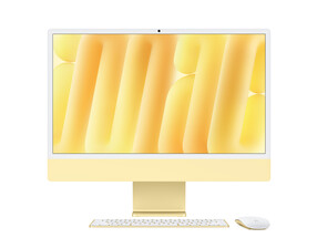 iMac 24&amp;quot; mit 4.5K Retina Display, M4 Chip 8-Core CPU und 8-Core GPU, 16GB, 256GB SSD, gelb